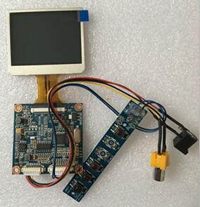 CVBS Drive Board+2.4 inch TFT LCD Screen 480*234