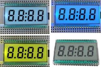 40PIN TN Positive 4-Digits Segment LCD Backlight