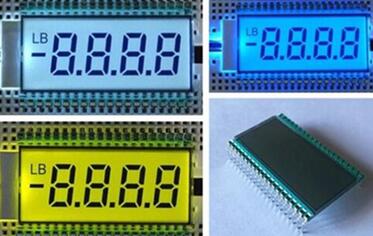 40PIN TN Positive 4-Digits Segment LCD Backlight