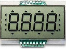 16P TN Positive 4-Digits Segment LCD No Backlight