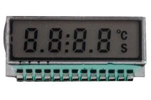 13P TN Positive 4-Digits Segment LCD No Backlight