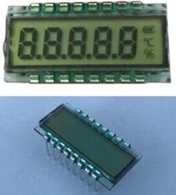 16P HTN 5-Digits Segment LCD Panel No Backlight