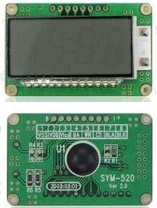 4-Digits Segment LCD Panel Module No Backlight 5V