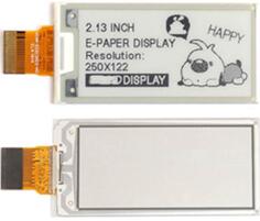 2.13 inch 24P SPI Black White Ink Screen E-Paper