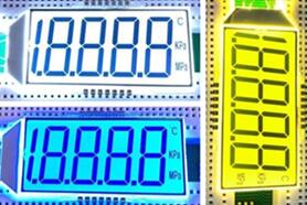 14PIN 4-1/2 Digits Segment LCD Panel Backlight