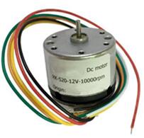 RK-520 Encoder Coded Disc DC Micro Motor 12V