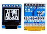 0.66 inch 7P SPI White/Blue OLED SSD1306 IC 64*48
