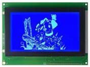 240128 LCD Module T6963C 5V Blue Backlight