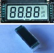 12P TN Positive 4-Digits Segment LCD Panel No Backlight