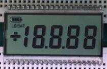 40P HTN Positive 4-1/2 Digits Temperature Segment LCD