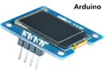 Arduino 0.73 inch 4P IIC White OLED SH1107 128*88