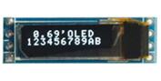 IPS 0.69 inch 4P IIC White OLED Module SSD1312 96*16