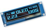 IPS 2.23 inch 7P SPI IIC Blue OLED Module SSD1305 128*33