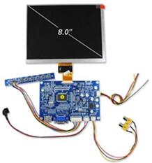 VGA Drive Board+8.0 inch TFT LCD Panel 800*600