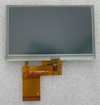 IPS 4.3 inch 262K 40P TFT LCD Screen ST7282 IC 480*272 RGB888 TP