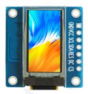 IPS 0.96 inch 7P Full Color OLED Module SSD1357 IC 64*128