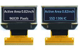 IPS 0.82 inch 28P White/Blue OLED Screen SSD1306 IC 96*39