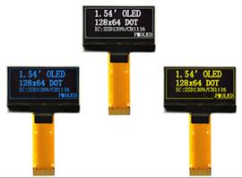 1.54 inch 24P White/Yellow/Blue OLED CH1116 128*64