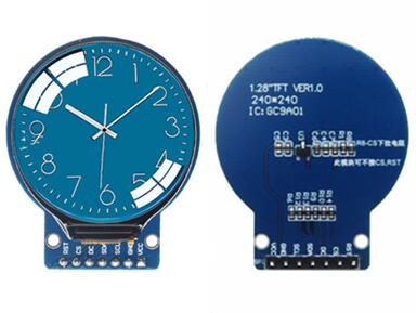 IPS 1.28 inch 7PIN SPI HD TFT LCD Round Screen  GC9A01 Drive IC 240(RGB)*240