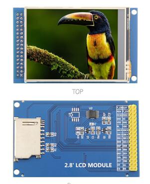2.8 inch 34P TFT LCD ILI9341 TP 320*2408 Pin Header