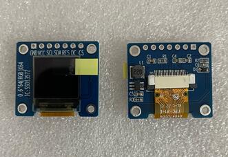 IPS 0.6 inch 7PIN/20PIN SPI Full Color PM OLED Screen (Board/No Board) SSD1357Z Drive IC 64(RGB)*64